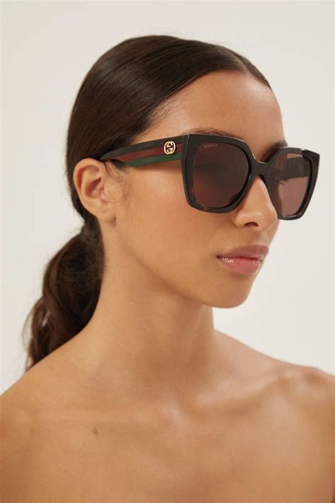 gucci havana transparent eyeglasses|Gucci havana sunglasses women.